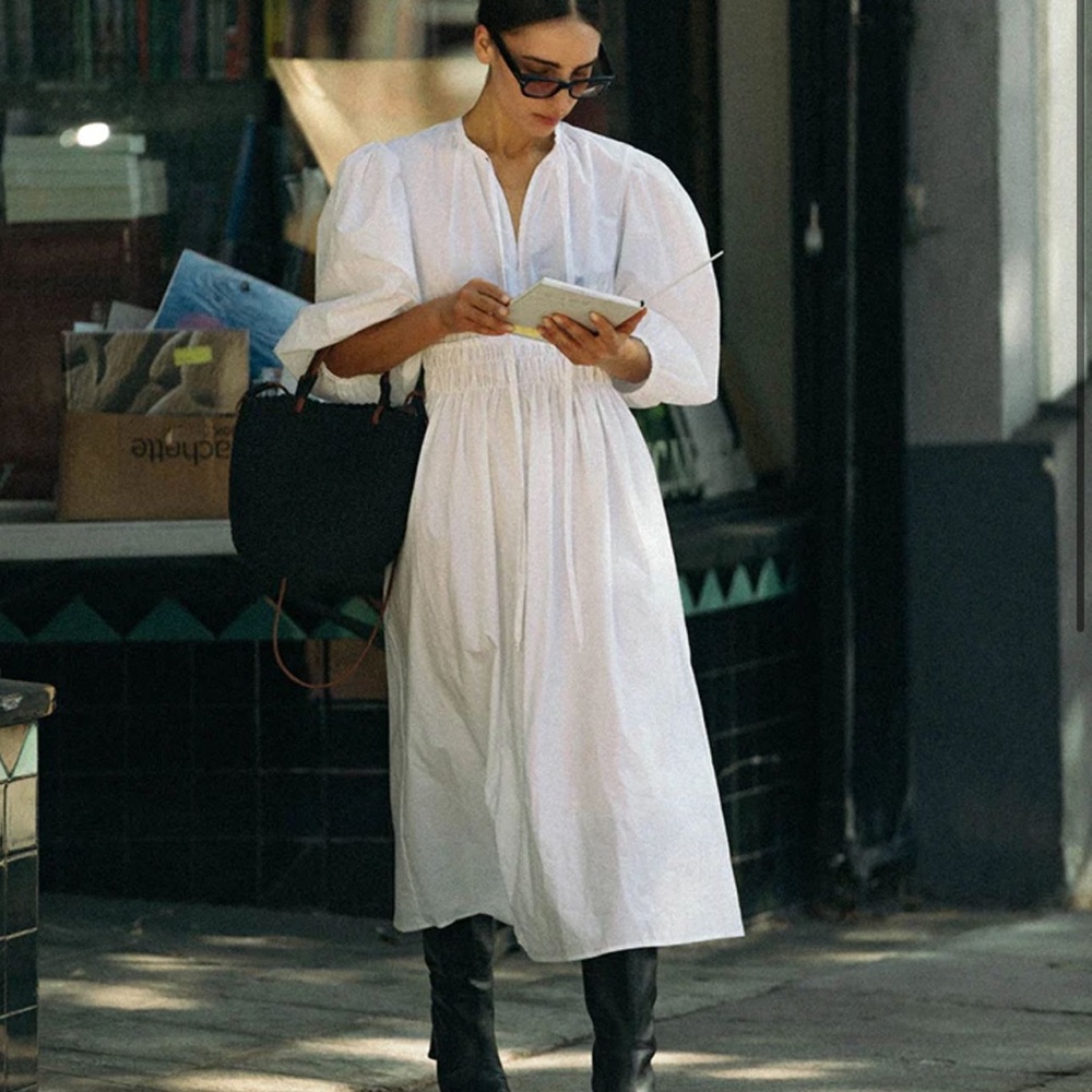 Ciao Lucia Georgina Dress White